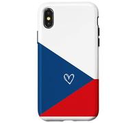 Czechia Flag Czech Heart Proud Heritage National Day Case for iPhone X/XS
