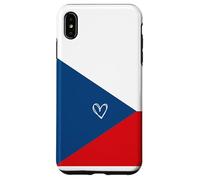 Czechia Flag Czech Heart Proud Heritage National Day Case for iPhone XS Max