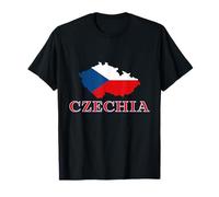 Czechia Flag | Czech Republic Patriotic Men Women Kids T-Shirt