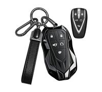 CZEMAM Zinc Alloy Car Key Cover Fit for Changan CS35 MAX CS55 CS75 Plus | Sporty Mech Key Fob Case Protector for UNI-K UNI-T UNI-K Alsvin Plus 2026 2027 Silicone Remote Cover Holder Accessories