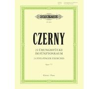 Czerny: 24 Five-Finger Exercises Op.777 (Piano Solo) (EP2844) (Edition Peters)
