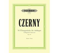 Czerny: 50 Beginner's Exercises Op.481 (Piano Solo) (EP2843) (Edition Peters)