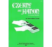CZERNY And HANON For Intermediate Grades (Music Through The Piano, Intermediate Grades) by Carl Czerny, Charles Louis Hanon (1970) Sheet music