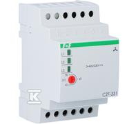 CZF-331 Phase Sequence Relay 3x400V+N 2NO/NC