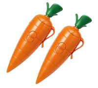 CZFDHP Carrot Recorder Pen, Cute Carrot Pen Writing Tool with Voice Recording Feature, Creative Writing Projects and Learning Activities, Two Pens Per Package