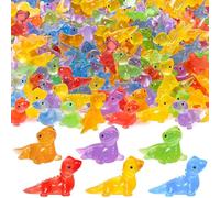 CZFLXLJ 72PCS Luminous Mini Resin Lizards Cute Lizard Figures Glow in The Dark, Tiny Lizards Animal Miniature for DIY Micro Moss Landscape Crafts Dollhouses Potted Plants Hidden Games