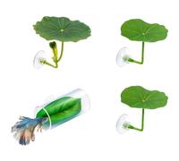 CZFSWT 4PCS Betta Hammock Set, Betta Tank Accessories, Fish Hammock Suitable for Fish Farmers, Aquarium Enthusiasts and First-Time Breeders