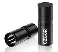 CZGOR DMX Terminator 5-Pin 2 Pack, 120 Ohm Termination Resistor XLR Male | 5 Pin Optimal Signal Terminators, Lighting Accessories for Stage Par Lights XLR Audio Systems DJ Light Party, Black