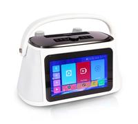 Czixy Play P10 Karaoke Machine with 32GB Android Tablet, Smart Portable Karaoke Speaker with 10.1" Lyrics Touch Display and 300W Peak Power, 2 Wireless Mics, Professional Party Speaker for Gatherings