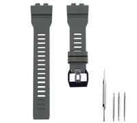 Czjiaqh Men's Resin watch Strap compatible with Casio g-shock 10575392 GBA800 GBD800 GMD-B800 GMA-B800 Outdoor Sports rubber watch band Wristbands bracelet Accessories for women, Army green, One Size