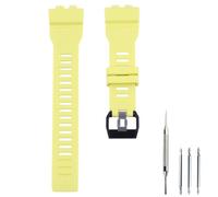 Czjiaqh Men's Resin watch Strap compatible with Casio g-shock 10575392 GBA800 GBD800 GMD-B800 GMA-B800 Outdoor Sports rubber watch band Wristbands bracelet Accessories for women, Green, One Size