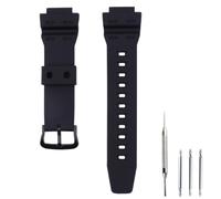 Czjiaqh Resin Watch Strap Compatible with Casio AE1500 WS-1700H DW-291 | WS1500H Outdoor Sports Rubber Watch band Bracelet Accessories Pin Buckle Wristband
