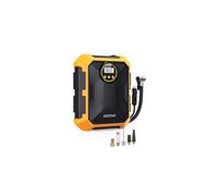 CZK-3674: AstroAI Tyre Inflator 12V DC Portable Air Compressor, 100 PSI, Auto Shut-off, LED LCD, 4 Nozzles for Car, Bike, SUV & Inflatables