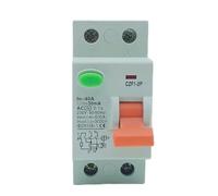 CZK6 RCCB 2-2P 16A 25A 32A 40A 63A 80A 100AResidual Current Circuit Breaker Surge Protector Breaker Ac110v 60(B Class EM Type,2P63A300MA)