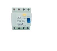 CZK6 RCCB 5-4P 16A 25A 32A 40A 63A 80A 100AResidualMCB for Household ConstructionHotSale ELCB RCD Solar photovoltaic(4P32A30MA)