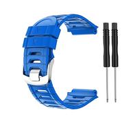 CZKE Colorful Silicone Watch Band For Garmin Forerunner 920XT Strap Replacement Wristband Training Sport Watch Bracelet (Color : Lake Blue, Size : Forerunner 920XT)
