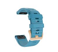 CZKE For Garmin Fenix 6S 5S Watchband 20mm Bracelet For Fenix 6s Pro 5s Plus Rose gold buckle Silicone Quick Replacement Wrist Straps (Color : C, Size : 20mm)