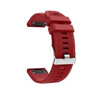 CZKE Replacement Silicone Watch Strap Band for Garmin Forerunner 935 GPS Watch Quick Release Watchbands (Color : Red)