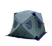 czkxey Pop-Up Portable Ice Fishing Shelter, Warm and Thickened Ice Fishing Tent, 2 * 2m, Insulated Ice Shanty for Winter Fishing, Easy Set Up for Camp Backpacking