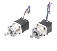 CZMDKEXM 1pcs Hybrid 2phrase 1.8 Degree 0.27Nm-0.38Nm DC Nema 17 High Precision Planetary Reducer Geared Stepper electronic starter with Gearbox(Ratio 51,Driver-Um244(Pulse))