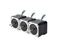CZMDKEXM 3PCS Nema 17 Stepper electronic starter 40mm 45Ncm(64oz.in) 2A 4-Lead Nema17 Step electronic starter 1m Cable for DIY 3D Printer Robot