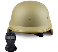 CZMYCBG Tactical Airsoft Helmet, M88 Type ABS Fast Helmet Outdoor Military Helmet Gear War Game Protection for Airsoft Training CS Cosplay,khaki