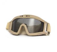 CZMYCBG Tactical Safety Goggles, CS Safety Mesh Goggles High Density Metal Mesh Pattern Goggle Safety Glasses, High Impact Eye Protection (Color : T)