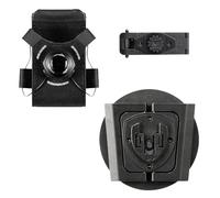 CZMYCBG Universal Molle Chest Mount Pouch, Tactical Holder for Two-Way Radio, Police Body Camera and Action Cam, Heavy Duty Nylon Harness for Outdoor Live Stream, Duty, Airsoft(Black,Concealed)