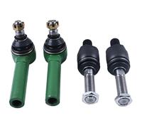 Czomoizc 2x Steering Cylinder Tie Rod Assembly AL166369 AL161338 AL161341 Compatible with John Deere 4045 6068 6330 6230 6330 Engine Tractor