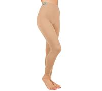 CzSalus Summer time Lipedema, Lymphedema support slimming lighter weight medium compression leggings (L, Skin)
