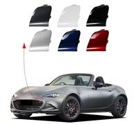 CZShiYue Car Front Bumper Tow Hook Cover Cap Towing Eye for Mazda MX-5 Miata MX5 2016 2017 2018 2019 2020 2021 2022 2023 N24350A11(Red) N24350A11