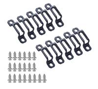 Czsycdsf 10 Set Invisible Connector Screw Fasteners, Two-In-One Hidden Simple Assembly Connection Cabinet Wardrobe Furniture fastener combination buckle Hardware Accessories with 20 Pcs Screw