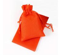 Czsycdsf 100 Pcs Natural Burlap Bags with Drawstring, Gift Jute Bags Cotton Drawstring Bags, Muslin Bag Reusable Sachet Bag for Jewelry Pouches, Wedding Favors, Party Wedding Home Supplies, 20x30cm