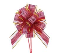 Czsycdsf 20 Pcs Large Pull Bow Gift Wrapping Bows, Pull Bow with Ribbon for Wedding Car Gift Baskets, Party Gift Wrap Bows Presents Decorating Bows for Birthday Party,Valentine's Day, 8.66'' x 6.69''