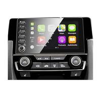 CZTGML For Civic 10th 2019 2020 Car GPS Navigation Center Touch Display Screen Auto Interior Tempered Glass Screen Protector Car Screen Protector Anti-Glare(5 holes)
