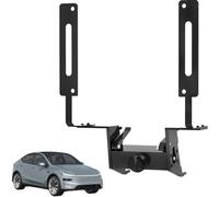 CZTHQP 2025 Front License Plate Holder Compatible with Tesla Model Y Juniper 2026, No Drill No Block Camera Black Front License Plate Mount, Only for 2025-2026 Tesla Model Y Juniper Accessories