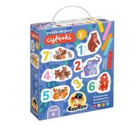 CzuCzu. Puzzle do pary Cyferki 3+ (CzuCzu Puzzle do pary Cyferki 3+)