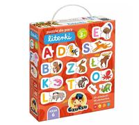 CzuCzu.Puzzle do pary Literki 3+ (CzuCzu Puzzle do pary Literki 3+)