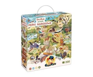 Czuczu Wild Puzzle National Parks 6+ Mieredu Puzzle Top Quality