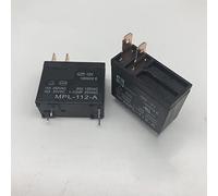 CZVJUKBYP 10Pcs Relay MPL-112-A 12VDC MPL-124-A 24VDC OMIF S 112LM 12V 24V 4PIN 20A