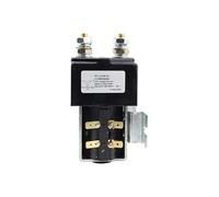 CZW200 DC Electromagnetic Contactor Relay 200A DC120V Coil 2 Pole M8 Terminals For Golf Cart Forklift Marine Equipment And Control(DC 24V)