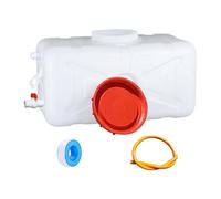 CZXMD Large Water Tank with Tap,White Portable BPA Free Water Container,Plastic,Drinking,Food Grade,HDPE,for Camping,Caravan,Campervan,Emergency and Garden(Size:200L)