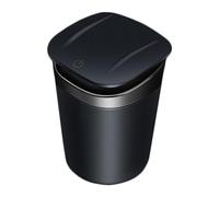 CZXZE Car Ashtray for TOYOTA C-HR EV 2020-2023, With Flip Lid LED Light Sealed Flame Retardant High Temperature Resistant Large,Black