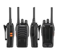 CZYUEAUDA BF-88E 1500mAh Ultra-long Standby Walkie-talkie EU Standard Black