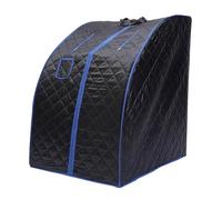 Czyurachel Collapsible Portable Sauna, Home Sauna, Sauna Tent with Folding Chair, 2L Steamer, 1000W, Good Thermal Insulation, Food Grade 304 Stainless Steel, 9 Adjustable Temperatures