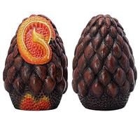 CZYY Dragon Egg Dice Jail - Set of 2 Resin Dice Cages, Dice Prison and Bad Dice Holder, Unique Accessories, Gift for DND, Table RPG Game (Dragon Egg)