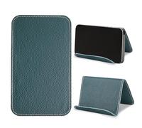 Czzmy Airplane Travel Essentials for Flying Flex Flap Cell Phone Holder & Flexible Tablet Stand for Desk, Bed, Treadmill, Home & in-Flight Airplane Travel Accessories(1-Lichi Green)