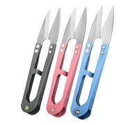 CZZXI 3PCS Thread Snips, High-Carbon Steel Thread Cutter, 4.25inch Yarn Scissors for Sewing, Quilting, Knitting, DIY, Jewelry Making, Bonsai Bud and Leaves Pruning.