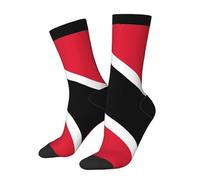 CZZYH Lightweight Mens and Womens Socks, Trinidad and Tobago Flag Socks