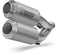 Exhaust Motorcycle Mivv Ducati Monster 1200 2018 Muffler 2 Slip-On MK3 Steel